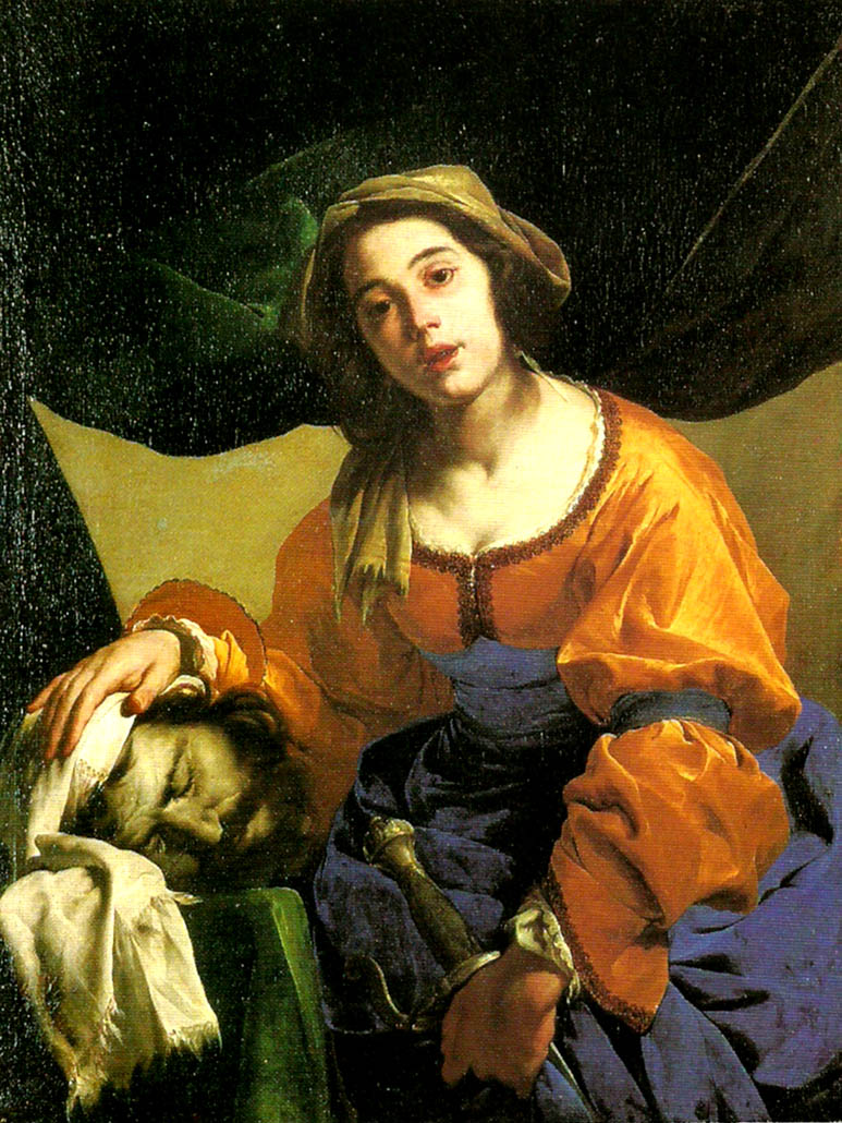 Bernardo Cavallino judit med holofernes huvud